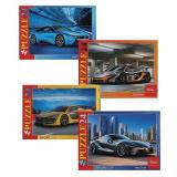 Пазлы 24 дет. Sport car (4 вида, в ассорт.) 24ПЗ5_(13541/13542/13543/13540), (Хатбер-М)