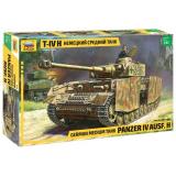 Сборная Модель 1:35 Немецкий средний танк T-IV (H) 3620, (Звезда)