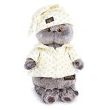 Budi Basa Мягкая Игрушка Кот Басик в пижаме (30см, в подарочной коробке) Ks30-024, (ООО 