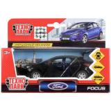Модель Инерционная Технопарк Ford Focus хэтчбэк (12см, металл, открываются двери и багажник, черная, в коробке) SB-17-81-FF1-WB, (Shantou City Daxiang Plastic Toy Products Co., Ltd)