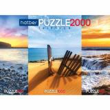 Пазлы 2000 дет. Triptych. Яркие краски природы (3в1) (Premium) 2000ПЗ2_20929, (Хатбер-М)