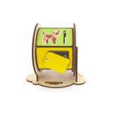WoodLandToys Сортер. Барабан Ферма (15 деталей, дерево, от 3 лет) 135102, (ООО 
