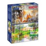 Пазлы 2000 дет. Акварель (2в1) (Premium) Д2000ПЗ2_22159, (Хатбер-М)