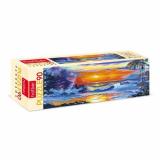Пазлы 90 дет. Морской закат (панорама) 90ПЗ4_18221, (Хатбер-М)