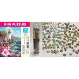ПазлыВКолбе 150 дет. Живописный маяк MINI PUZZLES (10*15 см) 33-123, (YIWU XINSHIXIAN ARTS AND CRAFTS CO.,LTD)