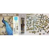 ПазлыВКолбе 150 дет. Яркий павлин MINI PUZZLES (10*15 см) 33-126, (YIWU XINSHIXIAN ARTS AND CRAFTS CO.,LTD)