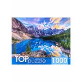 ПазлыTOPpuzzle 1000 дет. Канада. Рассвет над озером Морейн ГИТП1000-4135, (Рыжий кот)