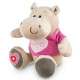 Мягкая Игрушка Maxi Toys Бегемот Боня в маечке с сердцем (23см) MT-SUT041702-23, (Nanjing PG Well International Trade CO., LTD)
