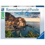 Пазлы 1500 дет. Вид на Чинкве-Терре 16227, (Ravensburger)
