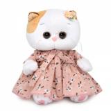 Budi Basa Мягкая Игрушка Кошечка Ли-Ли BABY в нежно-розовом платье с бантом (20см) (в подарочной коробке) LB-080, (ООО 