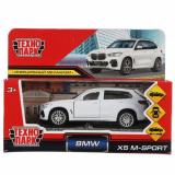 Модель Инерционная Технопарк BMW X5 M-SPORT (12см, металл, открываются двери и багажник, белая, в коробке) X5-12-WH/319006, (Shantou City Daxiang Plastic Toy Products Co., Ltd)