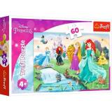 ПазлыМиди 60 дет. Знакомство с принцессами (Disney) 17361, (KZWP Trefl-Krakow)