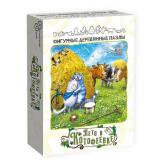 Пазлы 64 дет. Синие коты. Лето в Котофеевке (дерево, в коробке) 8459, (ООО 