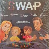 Настольная Игра SWAP (90 карт, игровое поле, фишки, правила, в коробке, от 6 лет) G-Swap-01-01, (ДАНКО-ТОЙС)