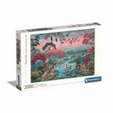 Пазлы 2000 дет. Фантастические джунгли 32571, (Clementoni)