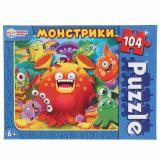 Пазлы 104 дет. Умные Игры. Монстрики 915207, (ООО 