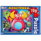 Пазлы 120 дет. Умные Игры. Монстрики 915283, (ООО 