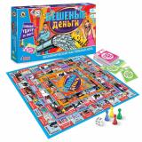 Экономическая Настольная Игра Бешеные деньги (игровое поле, фишки, кубик, купюры, правила, в коробке, от 10 лет) 04033, (ООО 