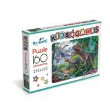 Пазлы 160 дет. Kids Games. Динозавры 07867, (ООО 