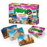 Настольная Игра Фото-мемо. Весь мир (34 карточки, в коробке, от 6 лет) 04604, (ООО 