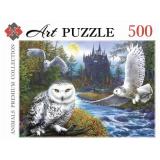 ПазлыArtpuzzle 500 дет. Белые совы Х500-0437, (Рыжий кот)