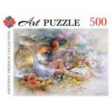 ПазлыArtpuzzle 500 дет. Русская коллекция. Хаерантс В. Лето РУК500-0445, (Рыжий кот)