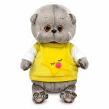 Budi Basa Мягкая Игрушка Кот Басик BABY в толстовке со звездой (20см, в подарочной коробке) BB-141, (ООО 