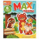 ПазлыМакси 6 дет. Умные Игры. Лесные животные 583882, (ООО 