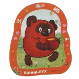 Пазлы В Рамке 15 дет. Умные игры. Винни Пух (Союзмультфильм) (фигурные) 430693, (ООО 