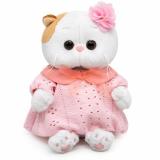 Budi Basa Мягкая Игрушка Кошечка Ли-Ли BABY в пудровом платье (20см, в подарочной коробке) LB-141, (ООО 