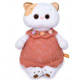 Budi Basa Мягкая Игрушка Кошечка Ли-Ли в вязаном платье (24см, в подарочной коробке) LK24-076, (ООО 