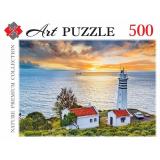 ПазлыArtpuzzle 500 дет. Турция. Сарпинчикский маяк ШТК500-3898, (Рыжий кот)