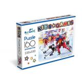 Пазлы 160 дет. Kids Games. Спорт. Хоккей 08848, (ООО 
