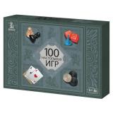 Настольная Игра 100 настольных игр (правила, в коробке, от 6 лет) 05564, (ООО 