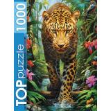 ПазлыTOPpuzzle 1000 дет. Таинственный леопард Ф1000-7731, (Рыжий кот)