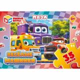 Пазлы 35 дет. Умные Игры. Веселые машинки 466333, (ООО 
