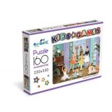 Пазлы 160 дет. Kids Games. Спорт. Балетный класс 08846, (ООО 