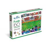Пазлы 160 дет. Kids Games. Спорт. Футбольный матч 08850, (ООО 