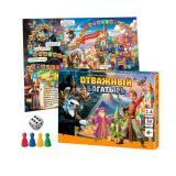 Настольная Игра Отважный богатырь (игра-ходилка, фишки, кубик, в коробке, от 4 лет) 03203, (ООО 