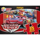 Пазлы 35 дет. Умные Игры. Супергеройские тачки 043755, (ООО 