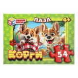 Пазлы 54 дет. Умные Игры. Корги 007764, (ООО 