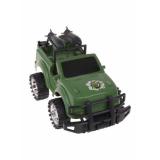 Машина Инерционная TOYS. Военная (инерционный, зеленый, в сетке, от 3 лет) JF108, (Guangdong Jaki Technology and Education Co.,Ltd.)