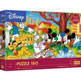 Пазлы 160 дет. Веселье в лужах. Микки Маус. Disney  (40 лет Trefl) 40055, (KZWP Trefl-Krakow)