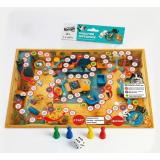 Настольная Игра Кошачий переполох (игра-ходилка, фишки, кубик, в пакете, от 3 лет) 07161, (ООО 