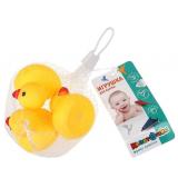 Игрушка для ванны. Капитошка. Уточки (3шт., в сетке) B2755588-R, (SHANTOU HUADA TOYS IMP & EXP TRADING CO., LTD)