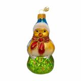 Елочное Украшение Зимняя птичка (11,5см, стекло, в подарочной коробке) ФУ-760, (ООО 
