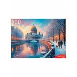 Пазлы 500 дет. Зимний Санкт-Петербург Х500-5911, (Рыжий кот)