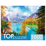 ПазлыTOPpuzzle 1000 дет. Озеро в горах ШТТП1000-2744, (Рыжий кот)