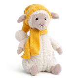 Мягкая Игрушка Orange Toys Овечка Ники в желтой шапочке (20см, в пакете) (Символ года 2027) 2710/20A, (Cixi Sanle Children Products Co., Ltd)
