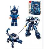 Конструктор SLUBAN 251 дет. Робот (в коробке, от 6 лет) M38-B1278, (Huada Toy Co.,Ltd)